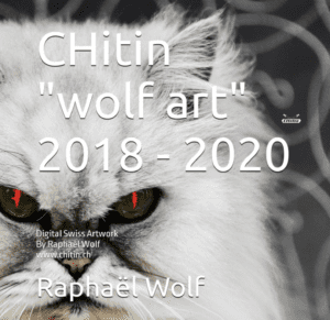 Book CHitin wolf art artwork photography by Raphael Wolf Switzerland